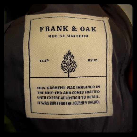 Frank and Oak  Mile End women's raincoat. - Picture 1 of 8